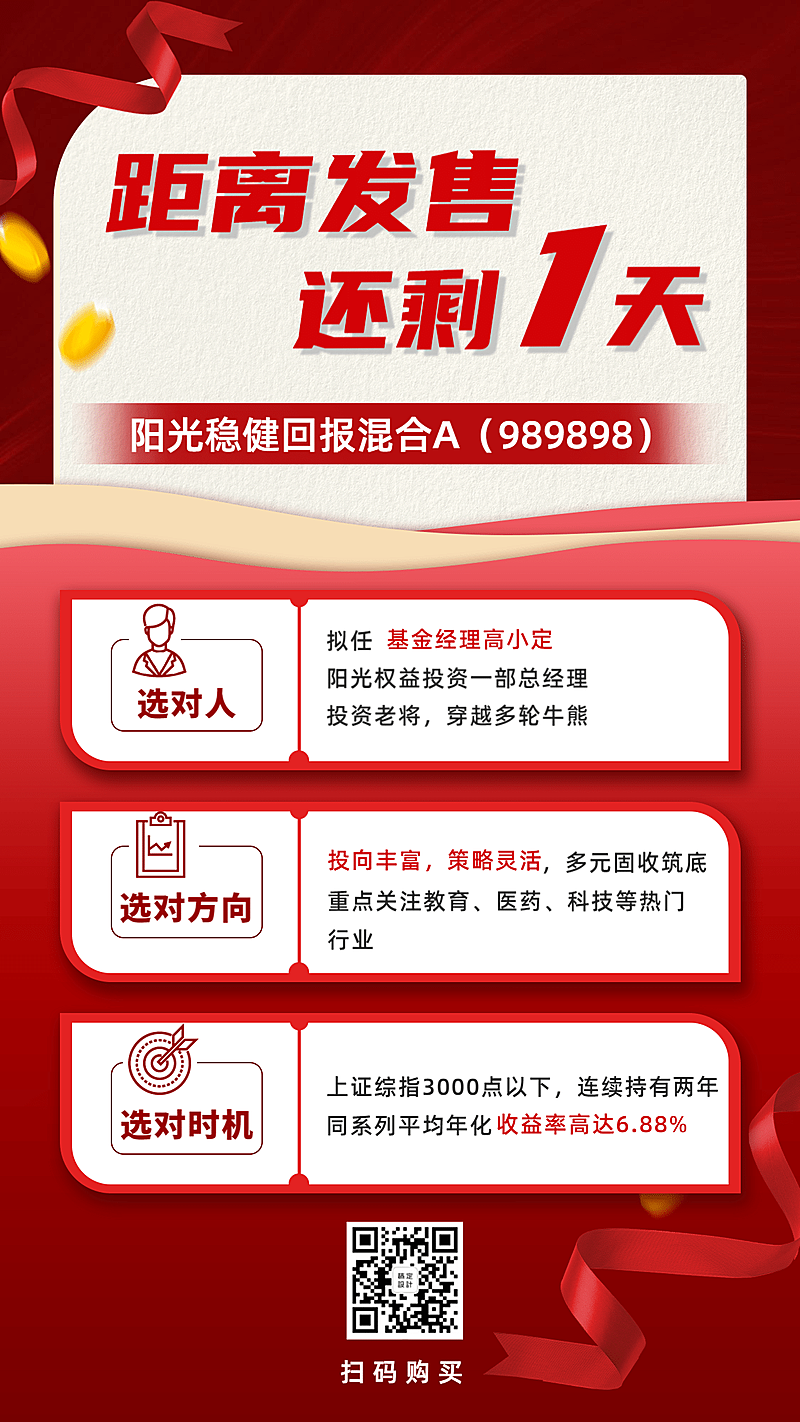 金融保险基金发售倒计时产品营销海报