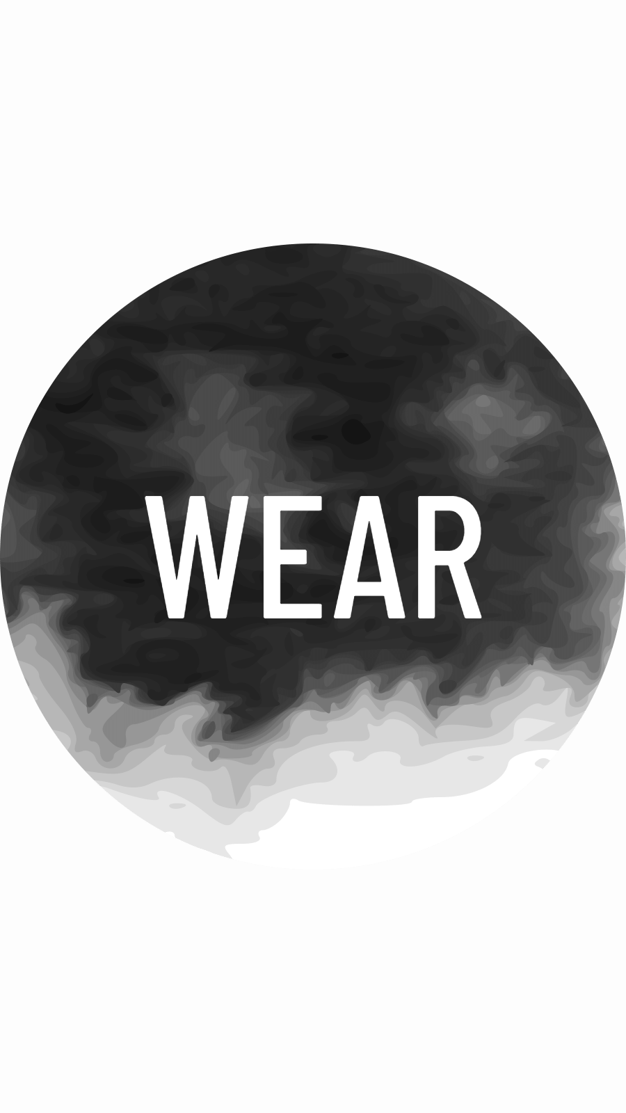 Simple Style Watercolor Circle Text Wear Instagram Highlight