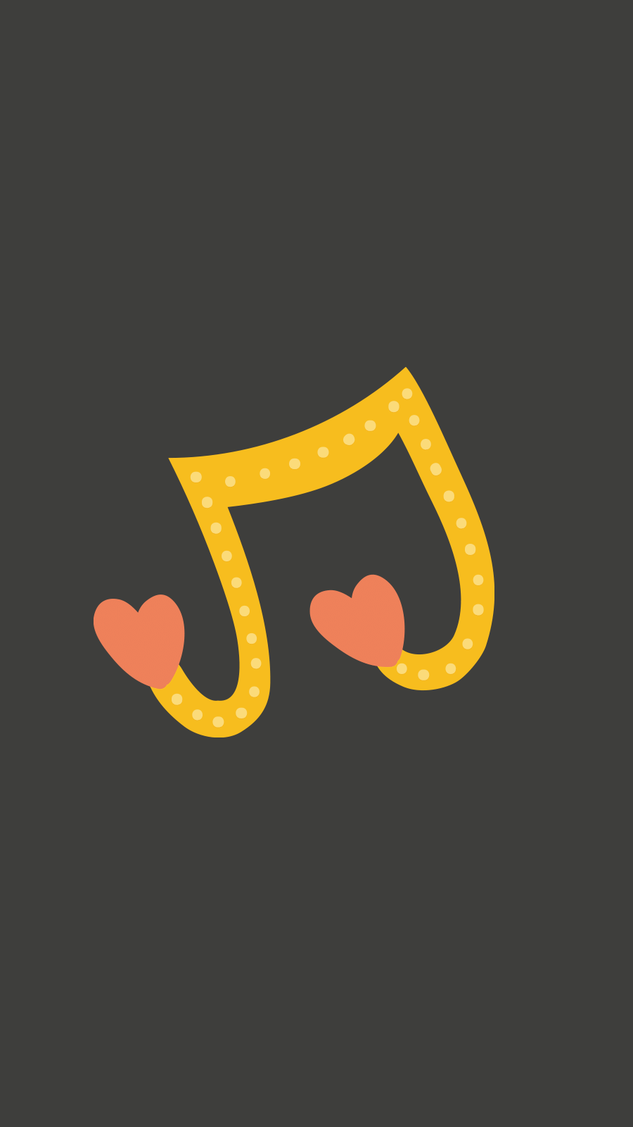Black Background Music Illustration Easter Festival Promotion Simple Fashion Style Instagram Highlight