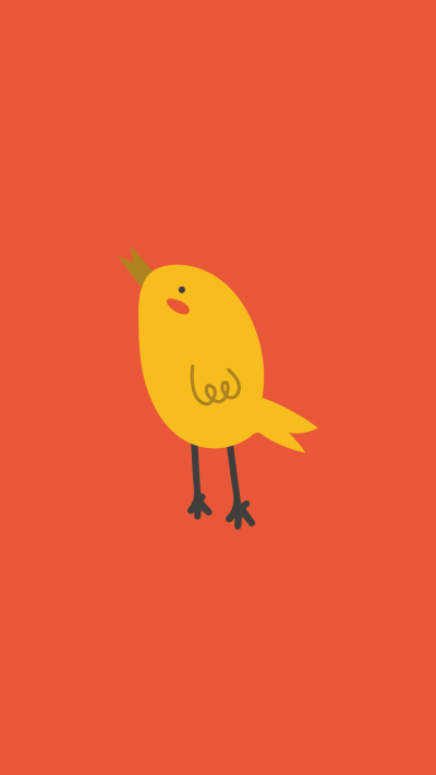 Red Background Chicken Illustration Easter Festival Promotion Simple Fashion Style Instagram Highlight