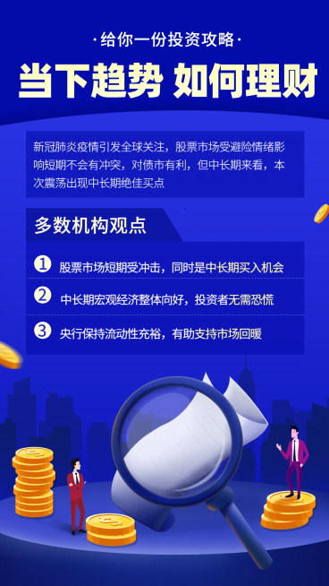金融保险金融时讯投资理财攻略海报预览效果