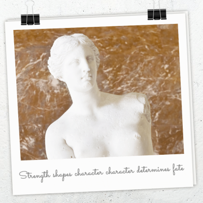 Literary Scuplture Polaroid Display Instagram Post