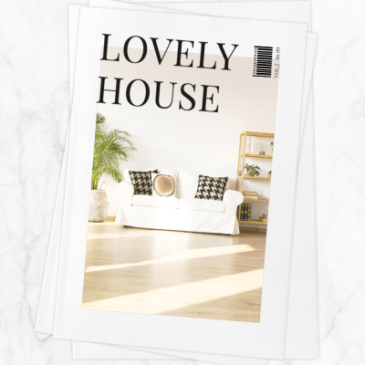 Literary Style Lovely House Display Instagram Post