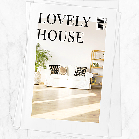 Literary Style Lovely House Display Instagram Post