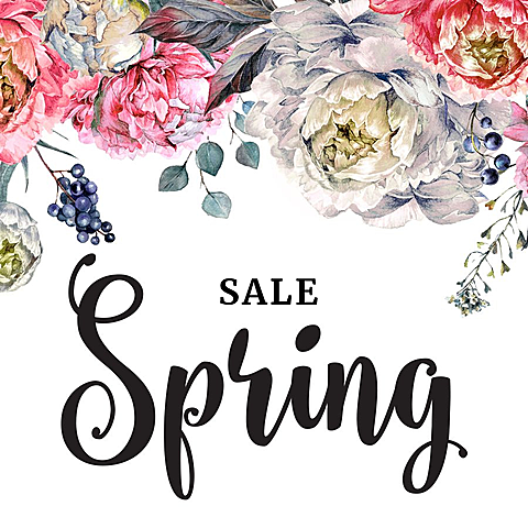 White Flowers Background Clothes Bags Promotion Fashion Simple Style Poster Instagram Post