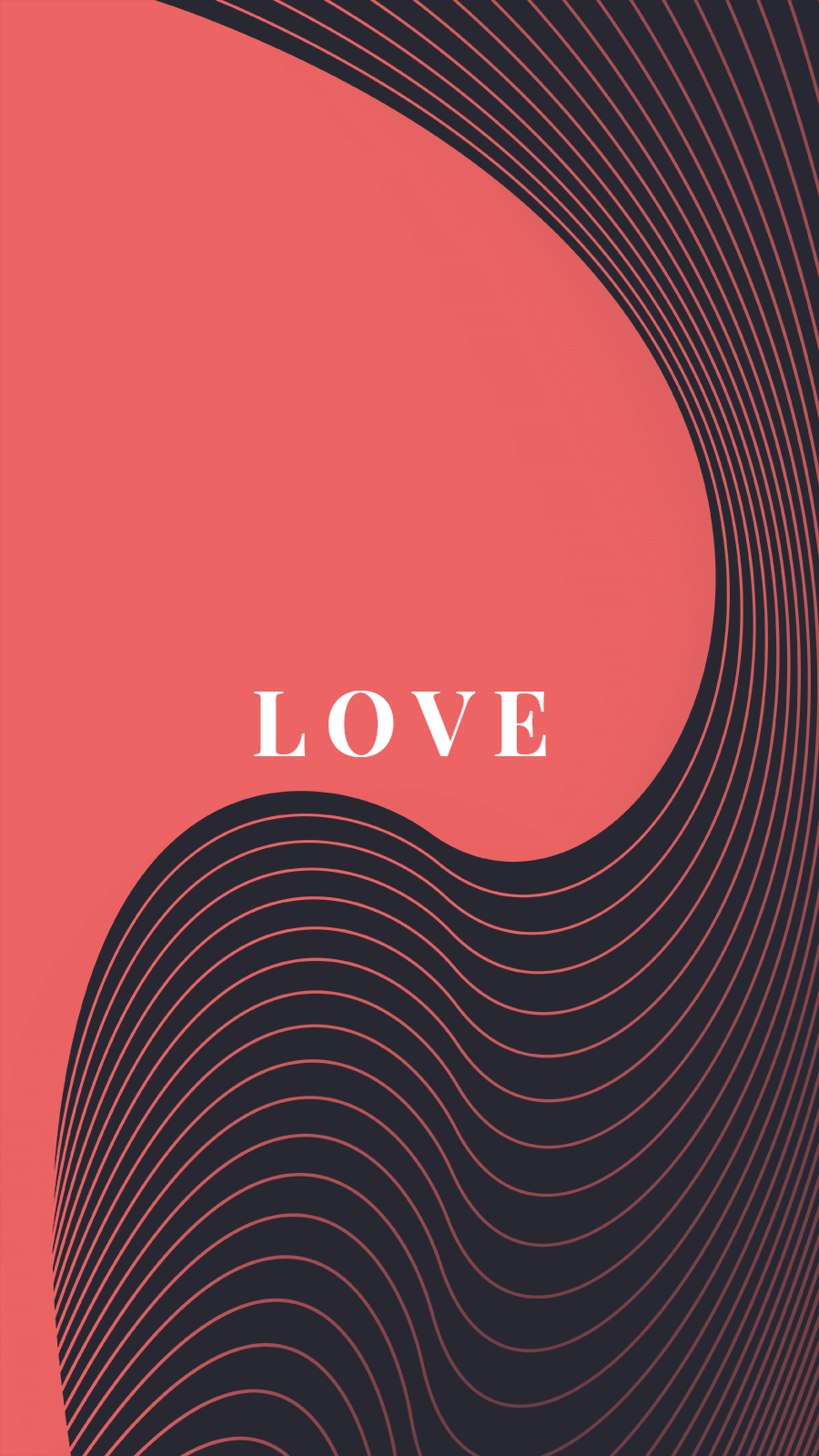 Dark Pink Black Background Simple Text Fashion Style Instagram Highlight