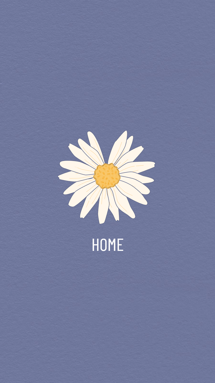 Literary Hand Painted Daisy Flower Illustration Simple Text Home Instagram Highlight