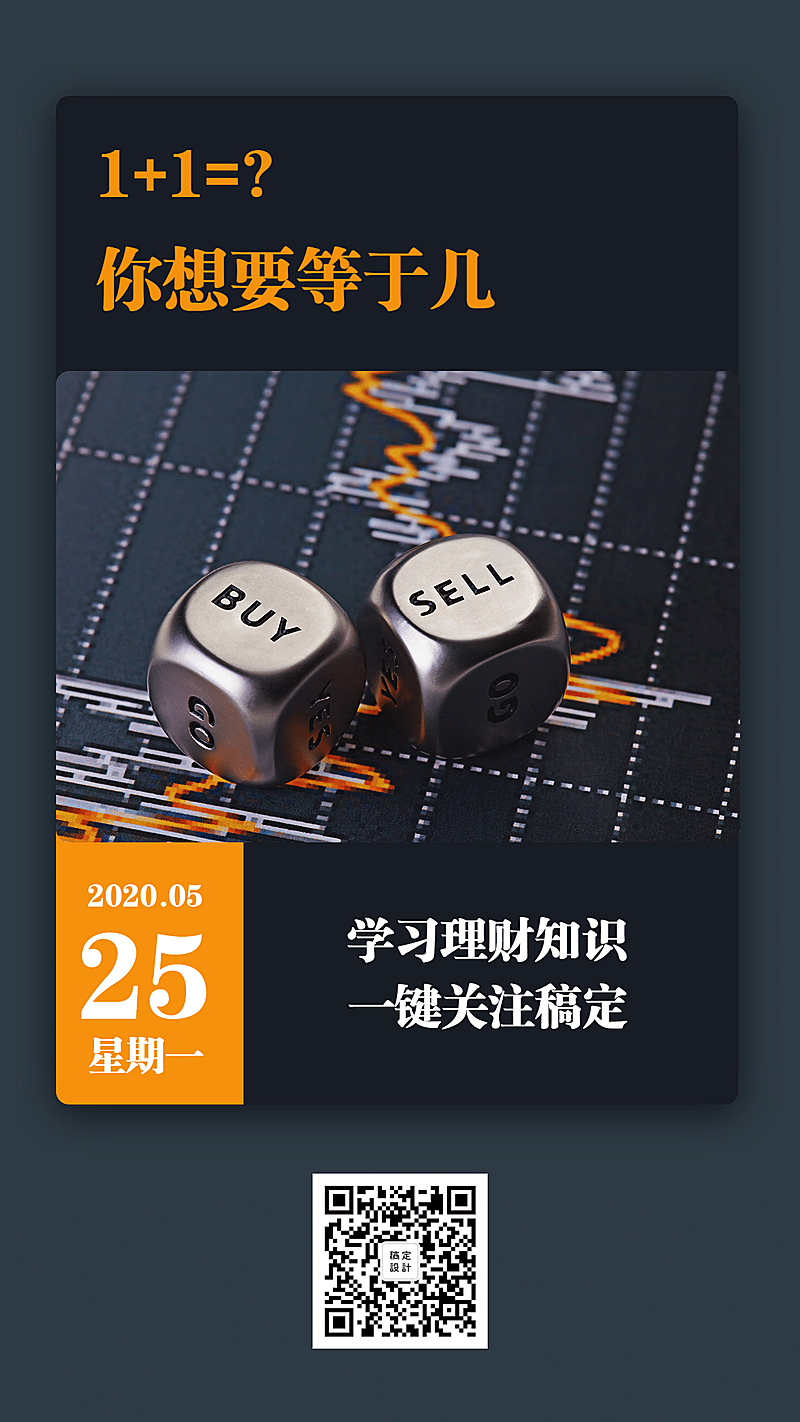 金融保险学习理财知识金融概念日签海报