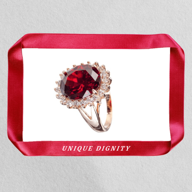 Amazon Jewelry Promotion Ring Photo Simple Fashion Simple Style Poster Ecommerce Product预览效果
