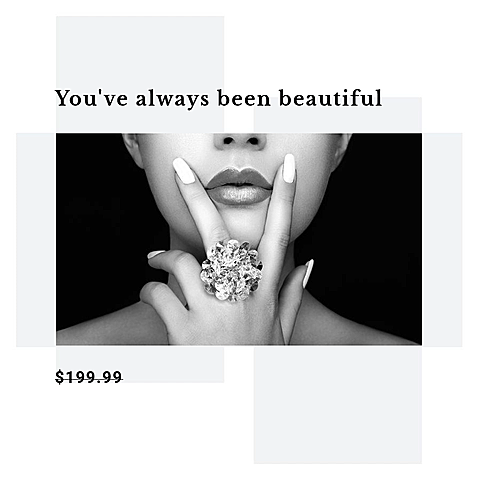 Amazon Clothing Bags Jewelry Promotion Simple Fashion Simple Style Poster Ecommerce Product