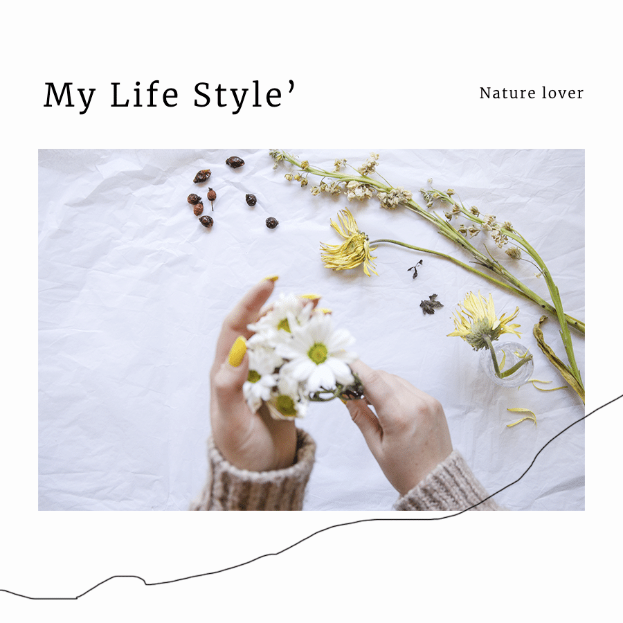 Female Life Sharing Fashion Simple Style Vertical Poster Instagram Post