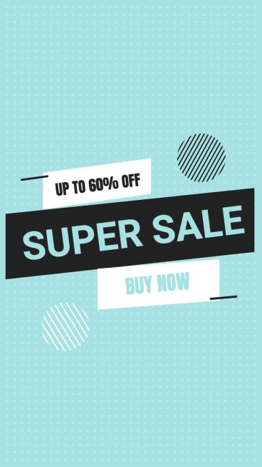 Minimalisy Clothing Discount Sale Instagram Story预览效果
