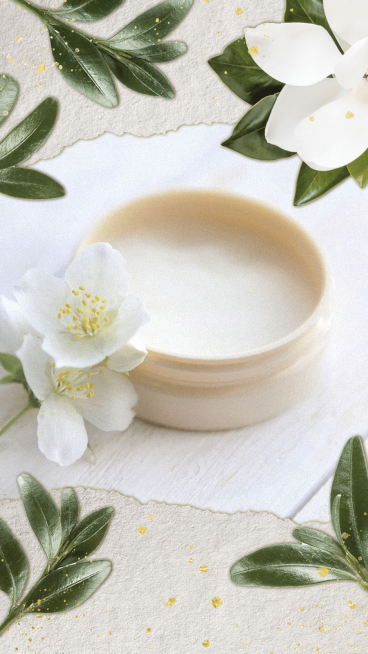 Flower Leave Decoration Skincare Promotion Fashion Simple Style Poster Ecommerce Story预览效果