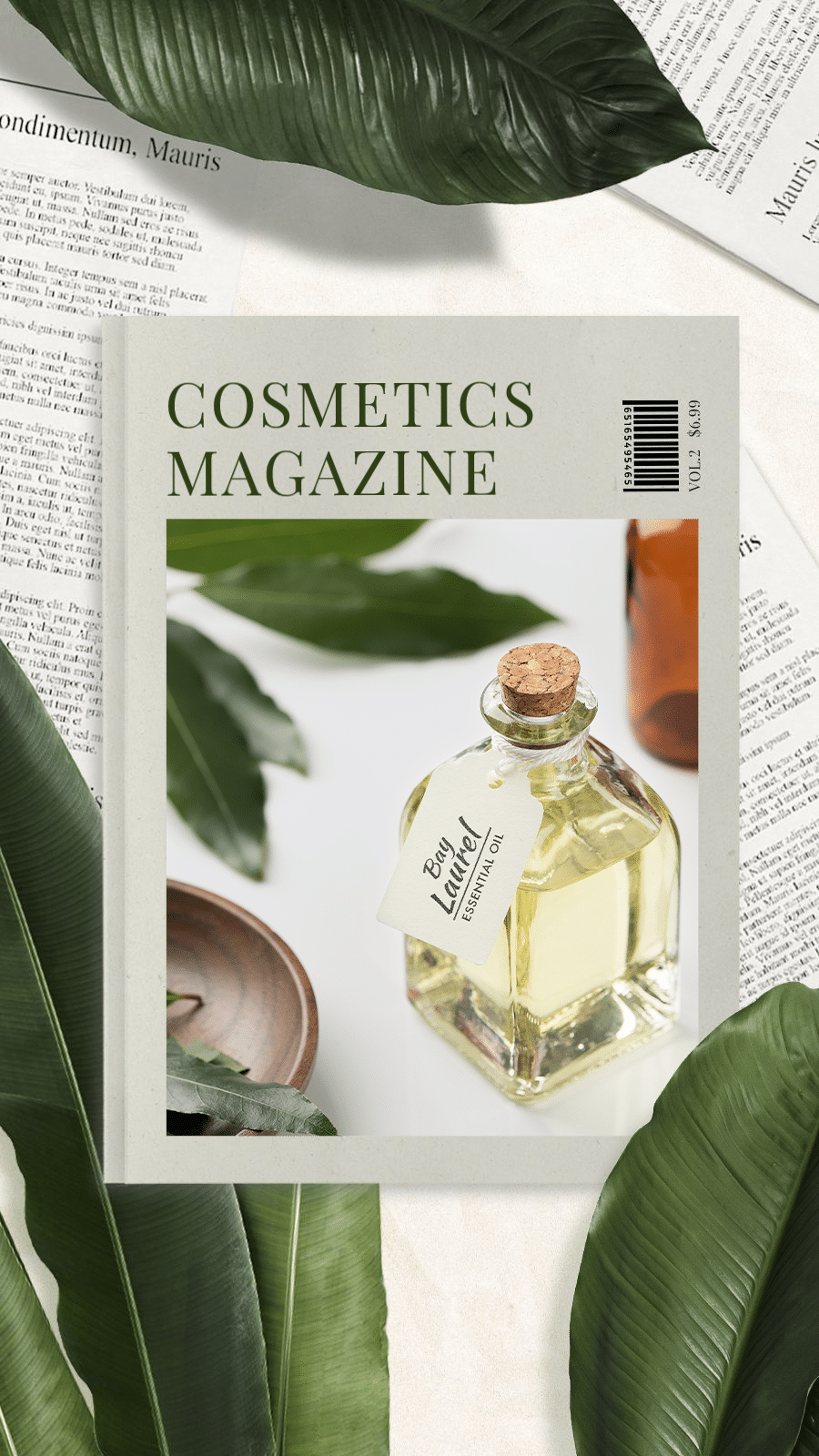 Fresh Style Cosmetics Magazine Display Instagram Story预览效果