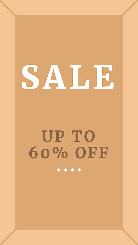 Clothing Promotion Big Sale Discount Simple Fashion Style Poster Instagram Story