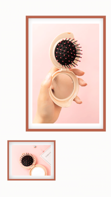 Mirror Photos Cosmetics Promotion Simple Art Simple Fashion Style Poster Instagram Story预览效果