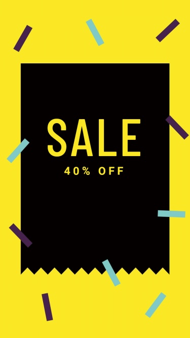 Minimalist Clothing Discount Sale Instagram Story