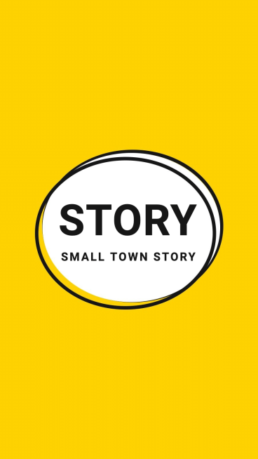 Minimalist Ellipse Frame Text Small Town Story Instagram Highlight预览效果