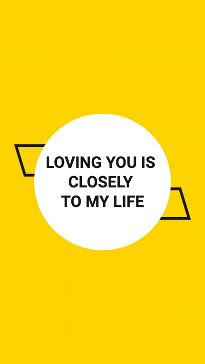 Minimalist Circle Frame Text Instagram Highlight