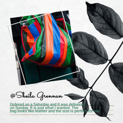 Simple Fashion Bags Sales Feedback Instagram Post