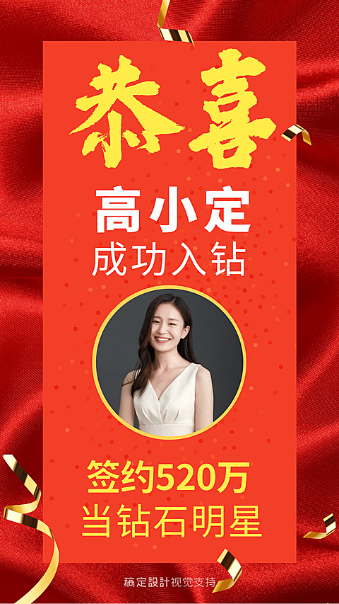 发布喜讯钻石明星喜报