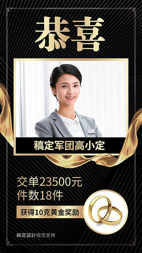 金融保险业绩突破奖励喜报