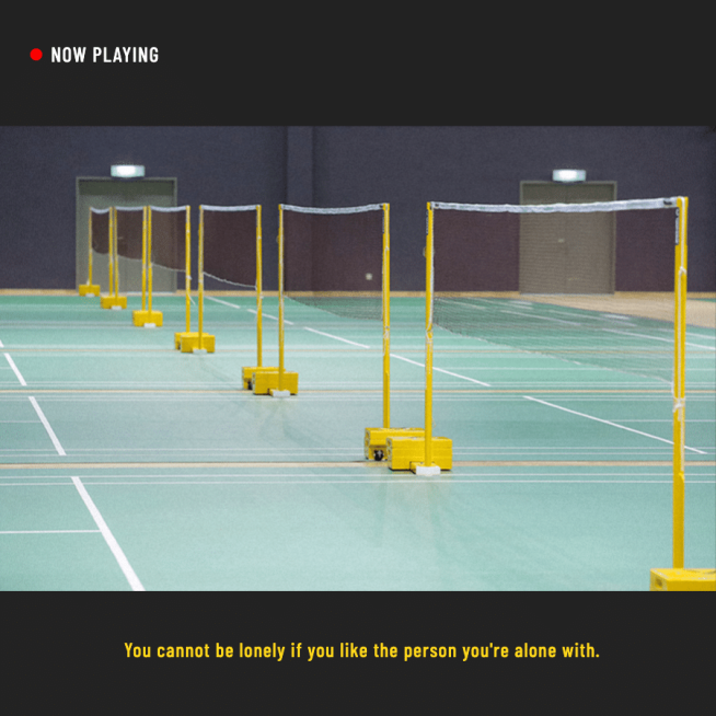 Simple Covered Court Recording Instagram Post预览效果