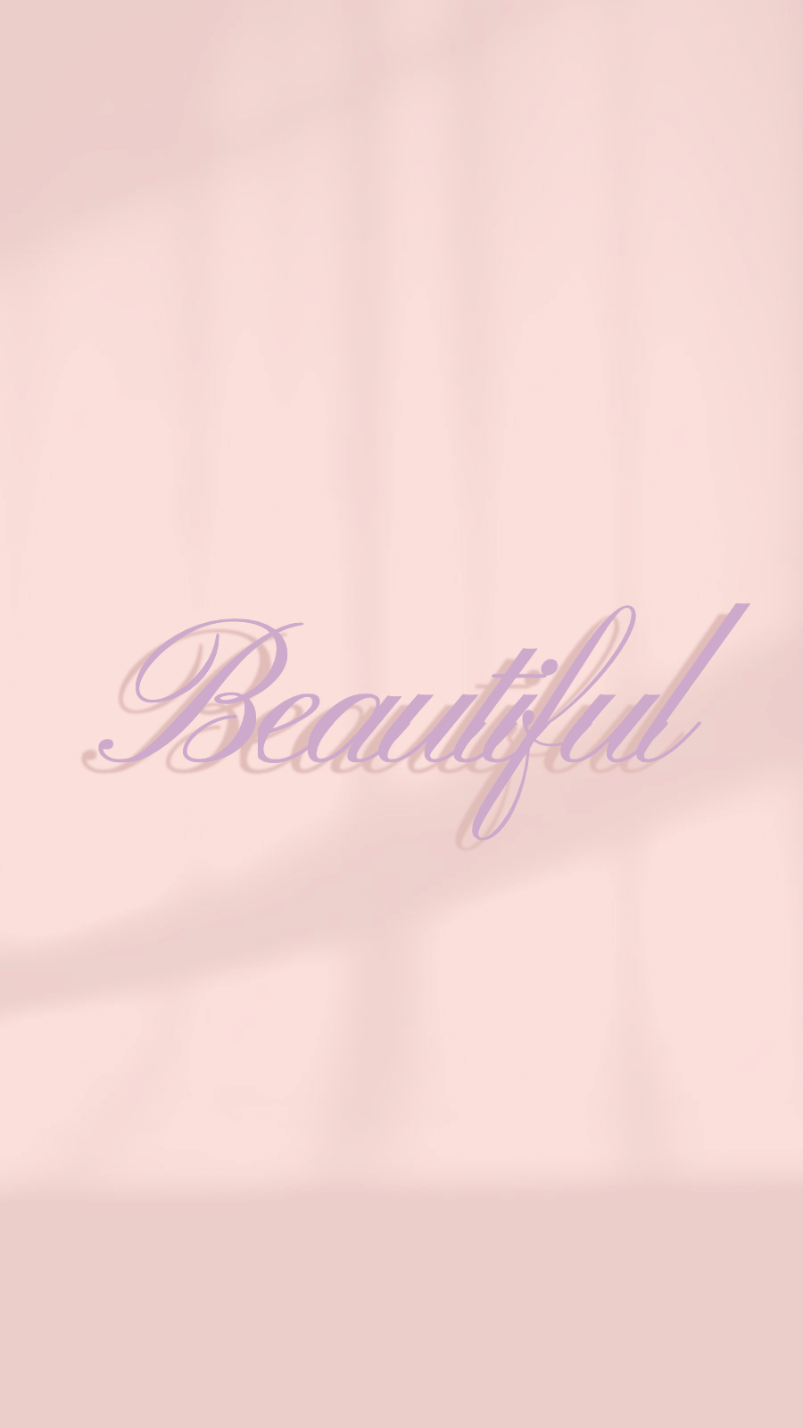 Pink Background Shadow Simple Text Fashion Style Instagram Highlight预览效果