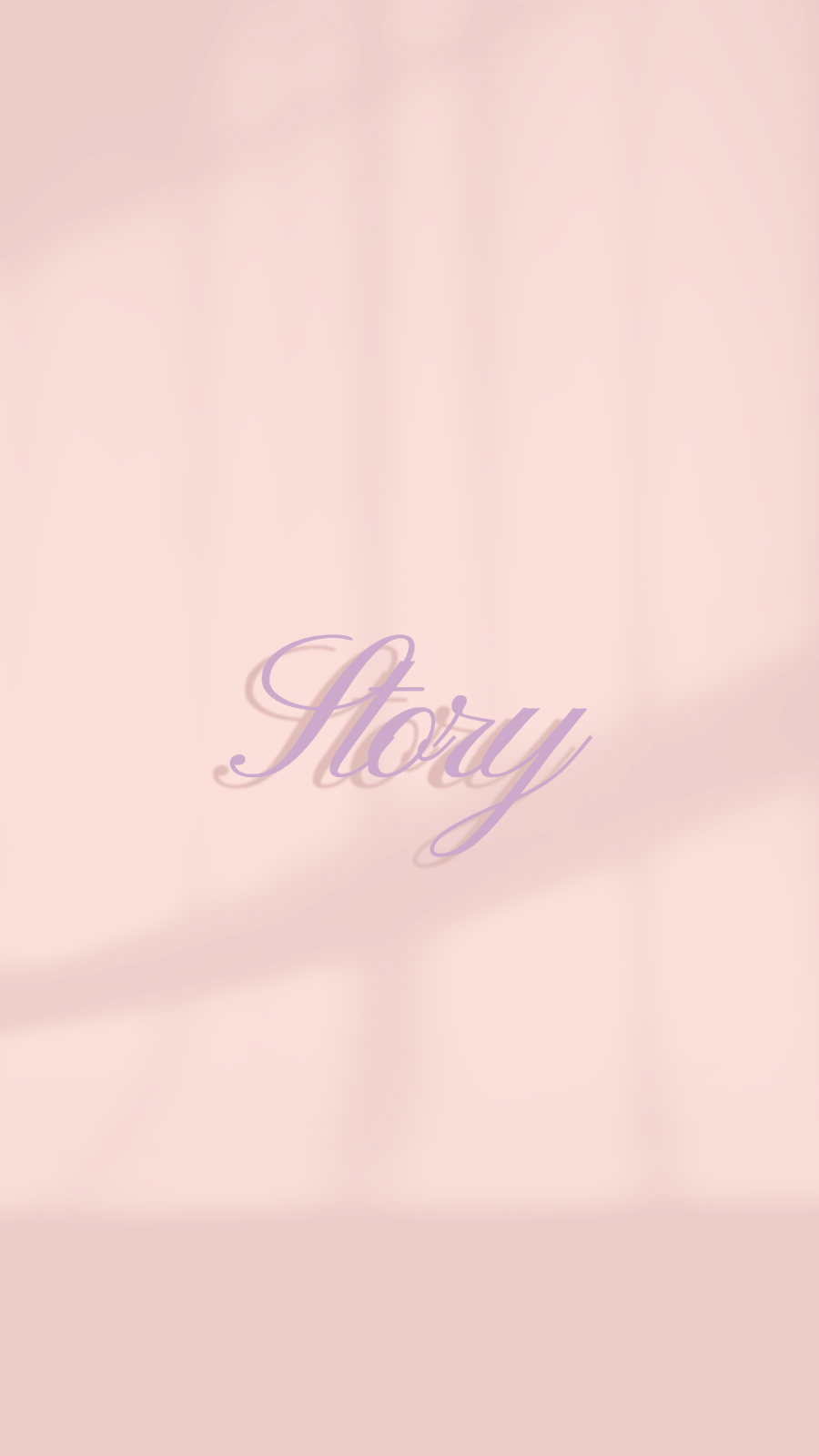 Pink Background Shadow Text Fashion Simple Style Instagram Highlight