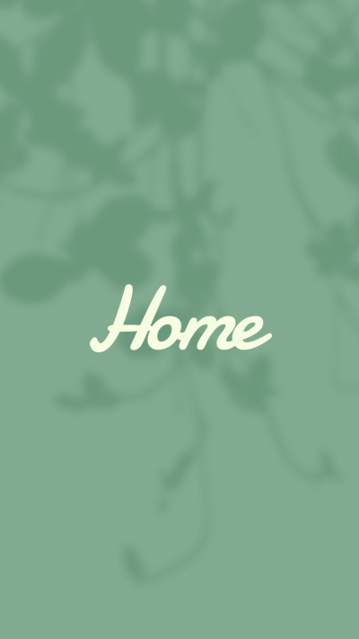 Green Leaf Shadow Background Home Text Instagram Highlight