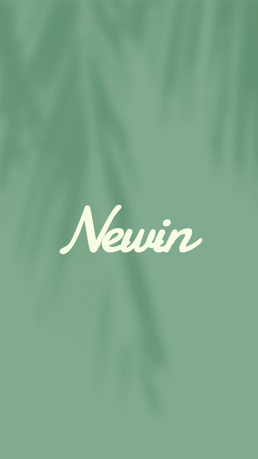 Literary Green Leave Shadow Background Simple Text Newin Instagram Highlight
