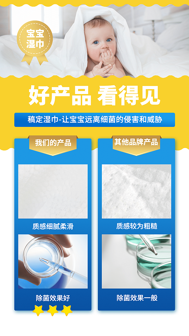 母婴亲子产品用户反馈真假对比图