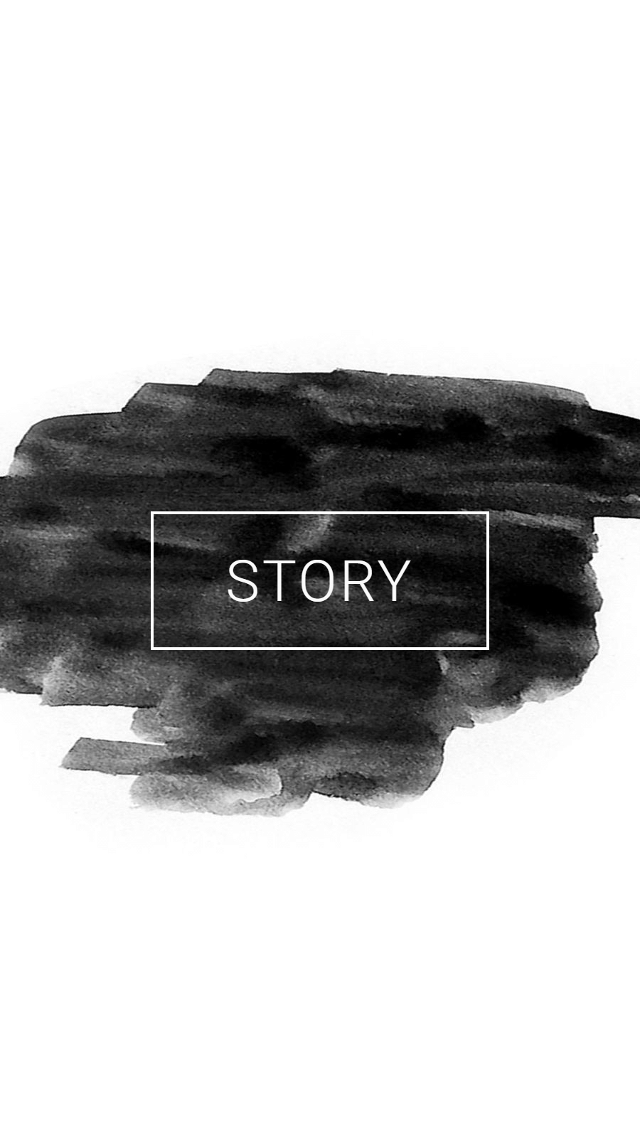 White Background Black Color Block Story Text Instagram Highlight