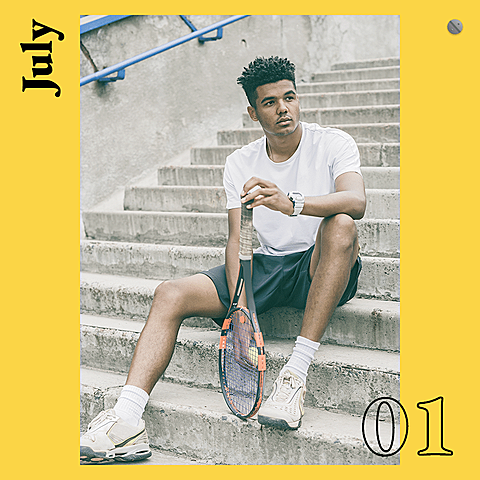 Simple Fashion Sports Man Calendar Record Instagram Post