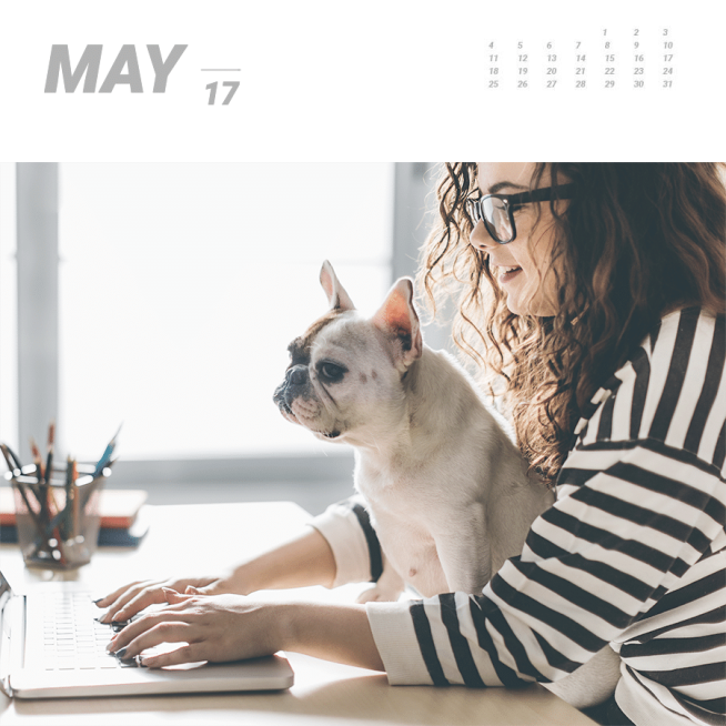 Literary Work Woman Personal Calendar Record Instagram Post预览效果