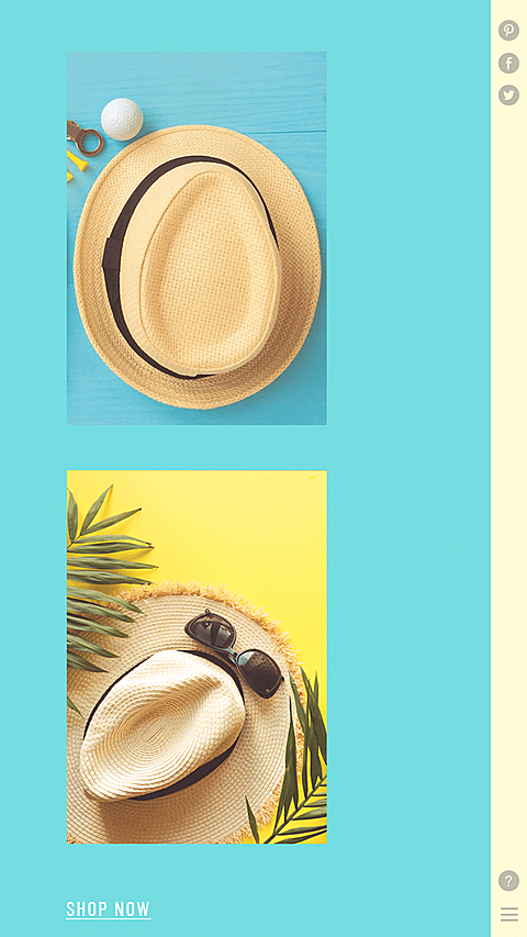 Fresh Leaves Decorate Interface Simulation Hat Display Instagram Story