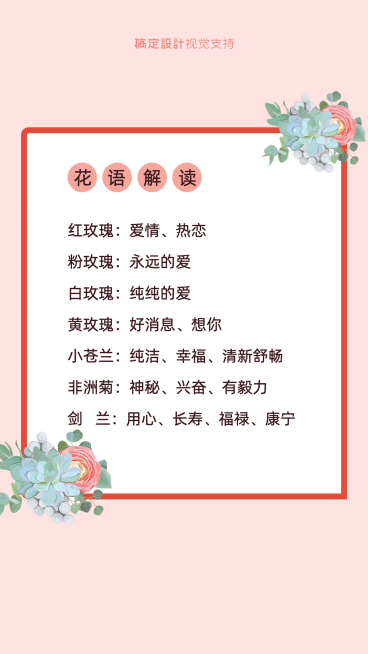 花语知识分享百科常识科普抖音素材预览效果