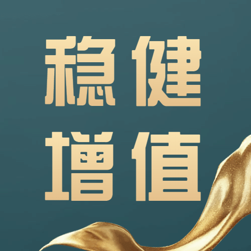 金融保险金融理财稳健增值公众号次图预览效果