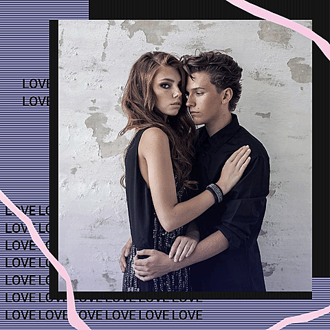 Literary Line Element Couple Dates Moment Record Instagram Post