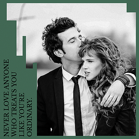Life Sharing Couple Photo Fashion Art Simple Style Poster Instagram Post