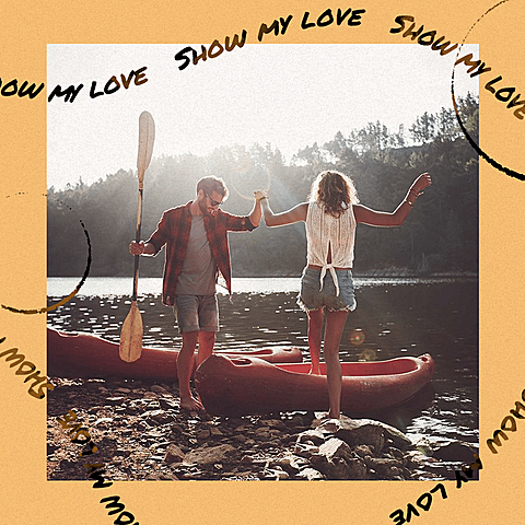 Literary Couple Boat Time Record Instagram Post