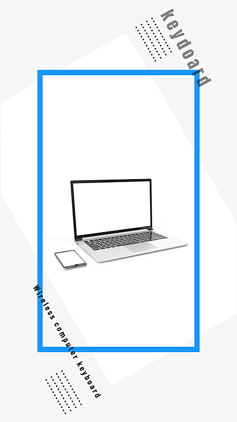 Laptop Minimal Style Ecommerce Story