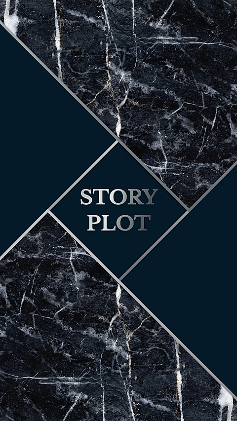 Luxury Marble Pattern Square Frame Text Story Plot Instagram Highlight