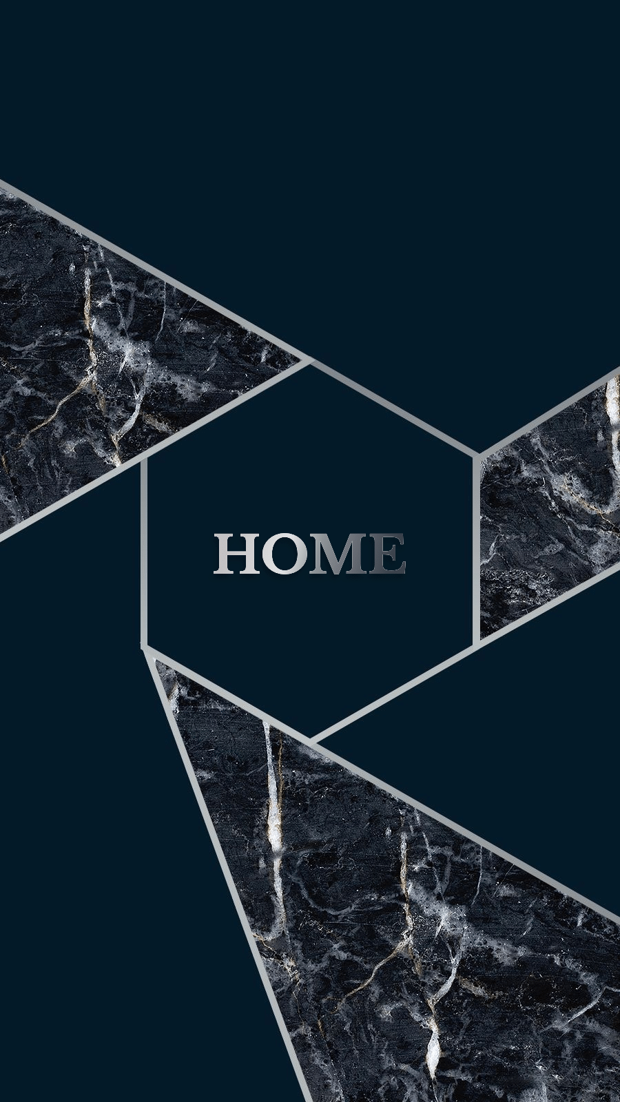 Luxury Triangle Marble Pattern Text Home Instagram Highlight