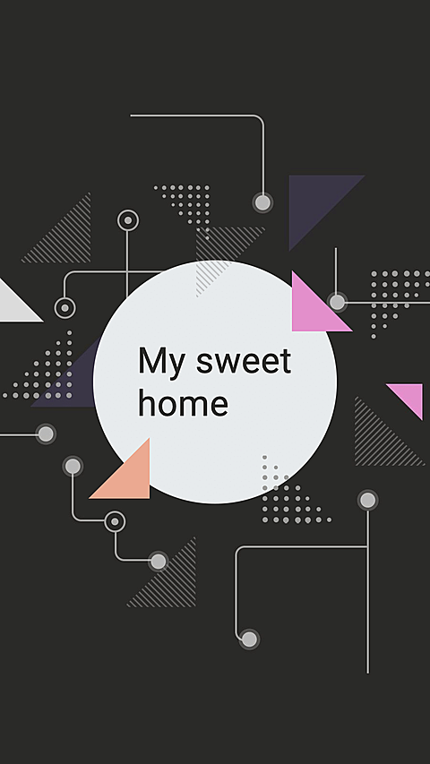 Fashion Geometry Patternds Decorate Text My Sweet Home  Instagram Highlight