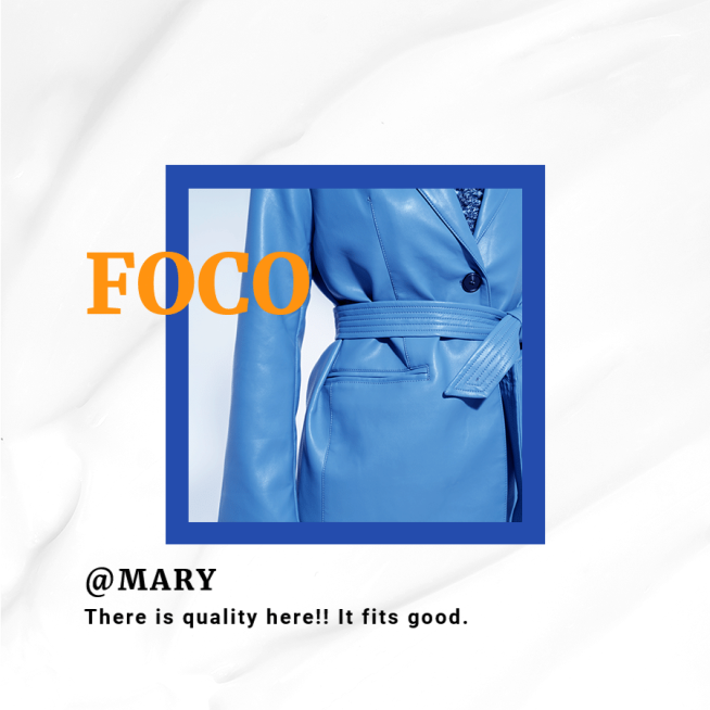 Simple Women's Dress Sales Feedback Blue Leather Clothing Ecommerce Product Image预览效果