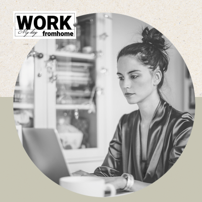 Simple Literary COVID-19 Work From Home Display Instagram Post