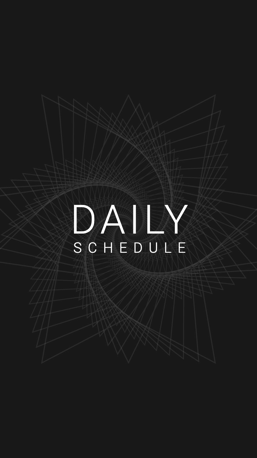 Black Background DAILY Text Fashion Style Instagram Highlight