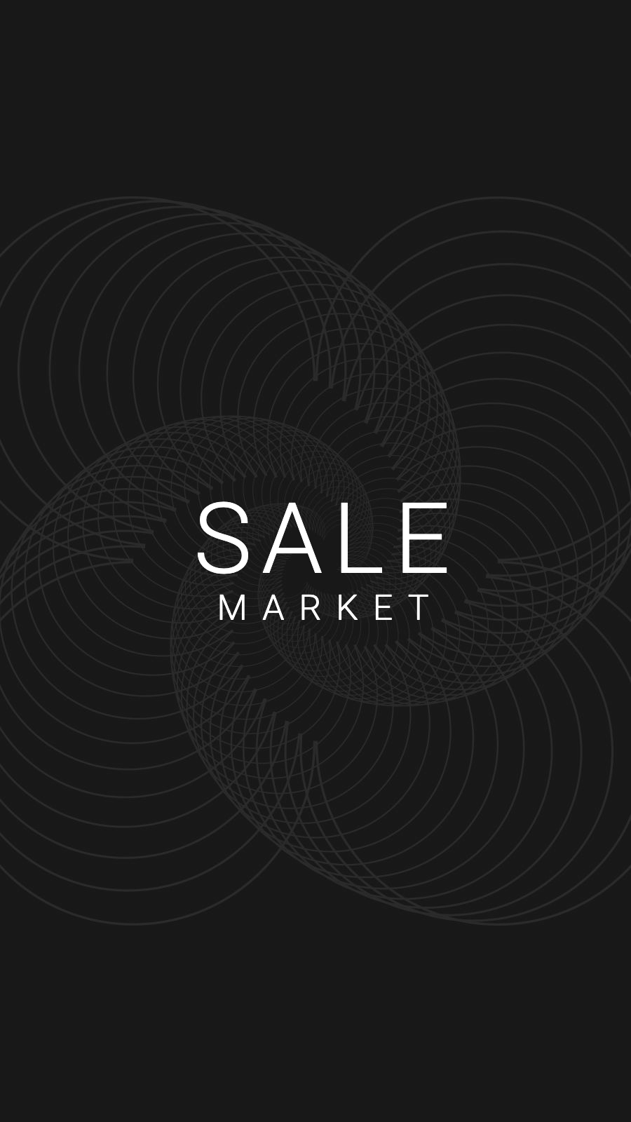 Black Background SALE Text Fashion Simple Style Instagram Highlight