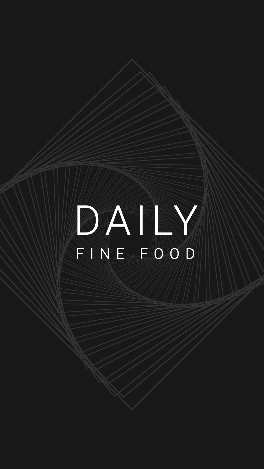 Black Background DAILY Text Fashion Simple Style Instagram Highlight